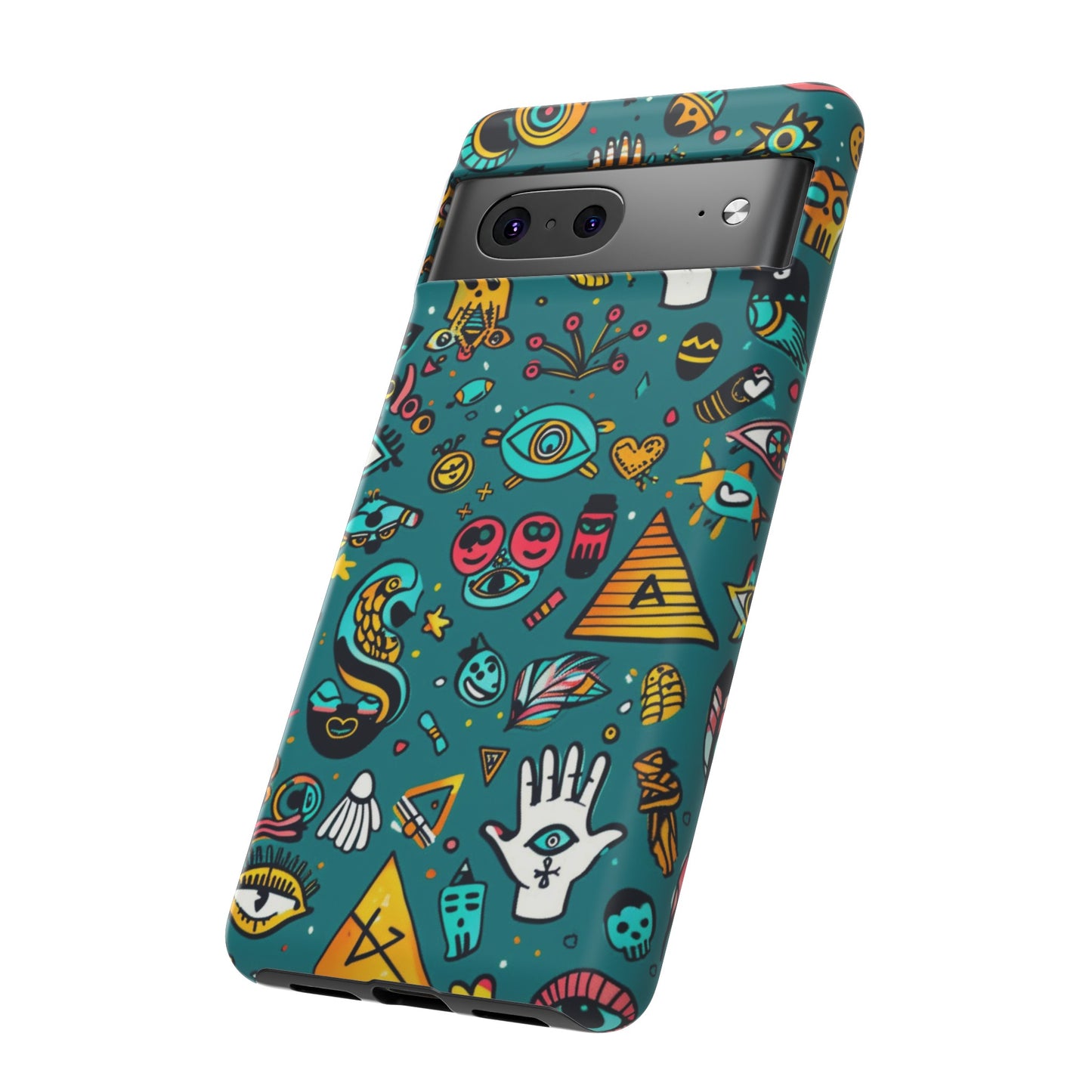 UFOs and Ancient Egypt Talisman Collage Phone Case