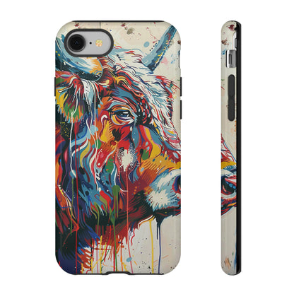 Whole Lotta Bull Abstract Phone Case