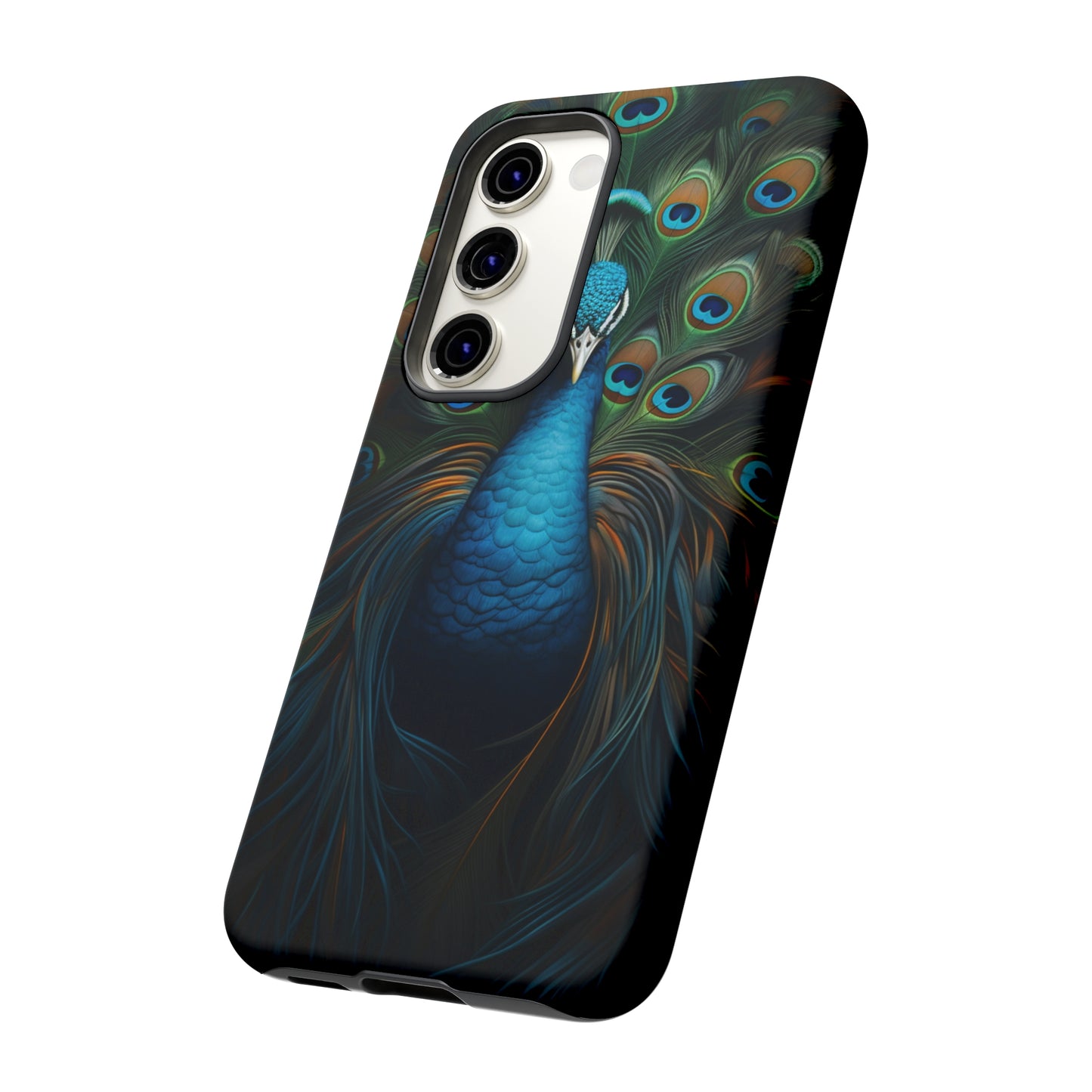 Peacock Feathers iPhone Case - A Timeless Symbol of Elegance for Google Pixel, iPhone, and Samsung Cases