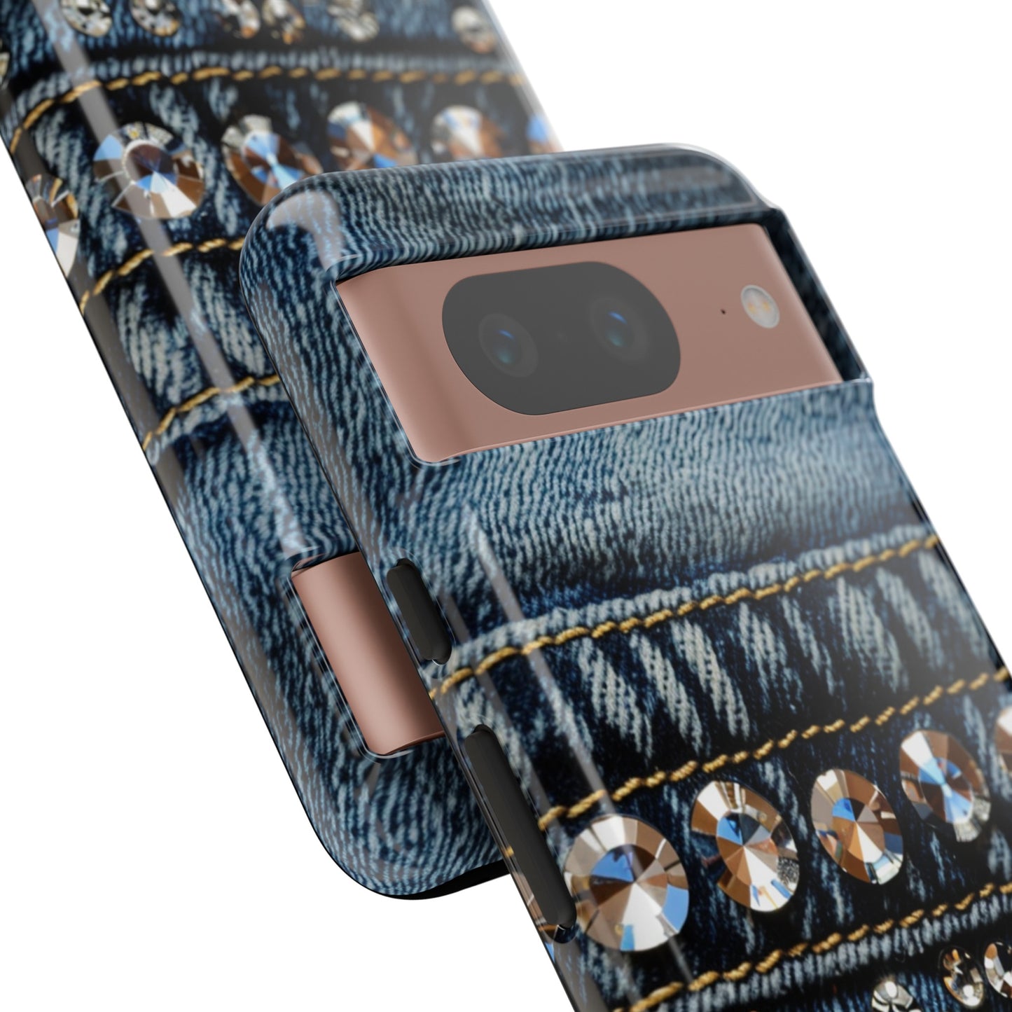 Blue Jean Queen Rhinestone Bling Phone Case