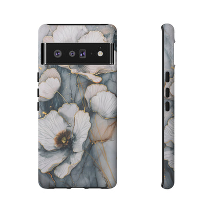 Flowers and Gold Phone Case