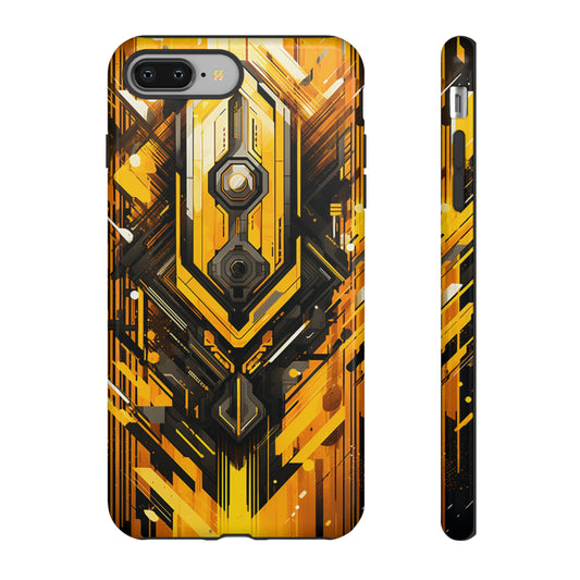 Cyberpunk Walkman design phone case for iPhone 15