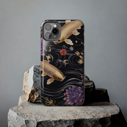 Ephemeral Beauty: Koi Fish Artistry | Japanese Inspired iPhone Case