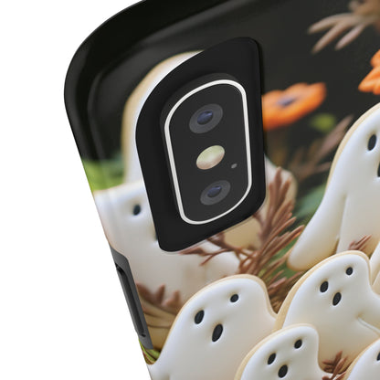 Sweet Spook: Cute Halloween Cookie Ghost | Adorable & Festive Accessory for iPhone Models 11 through 14 Pro Max