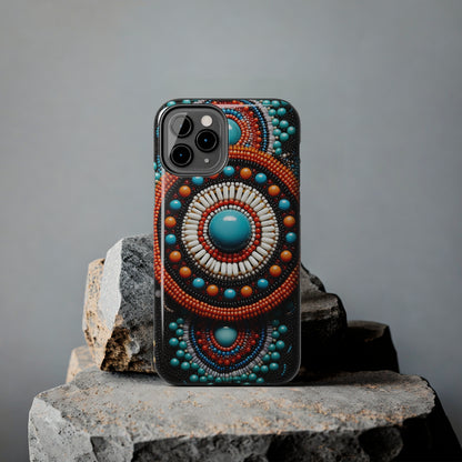 Native American Beadwork iPhone Case | Embrace Traditional Craftsmanship with Artistic Elegance