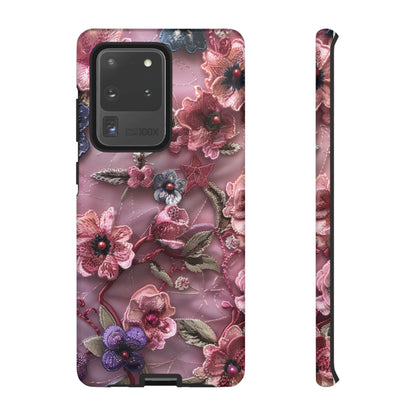 Coquette Aesthetic Floral Art Phone Case