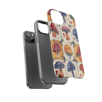 Trippy Magic Mushroom Toadstools Phone Case