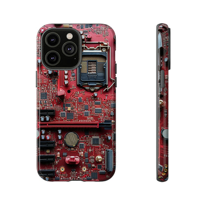 Open Circuit Naked Motherboard Technology Phone Case