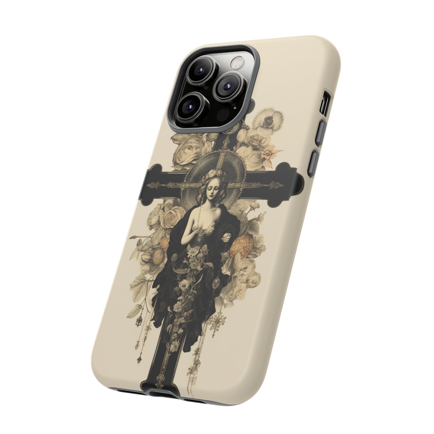 IPhone Case Vintage Retro Gothic - A Timeless Symbol of Elegance for Google Pixel, iPhone, and Samsung Cases