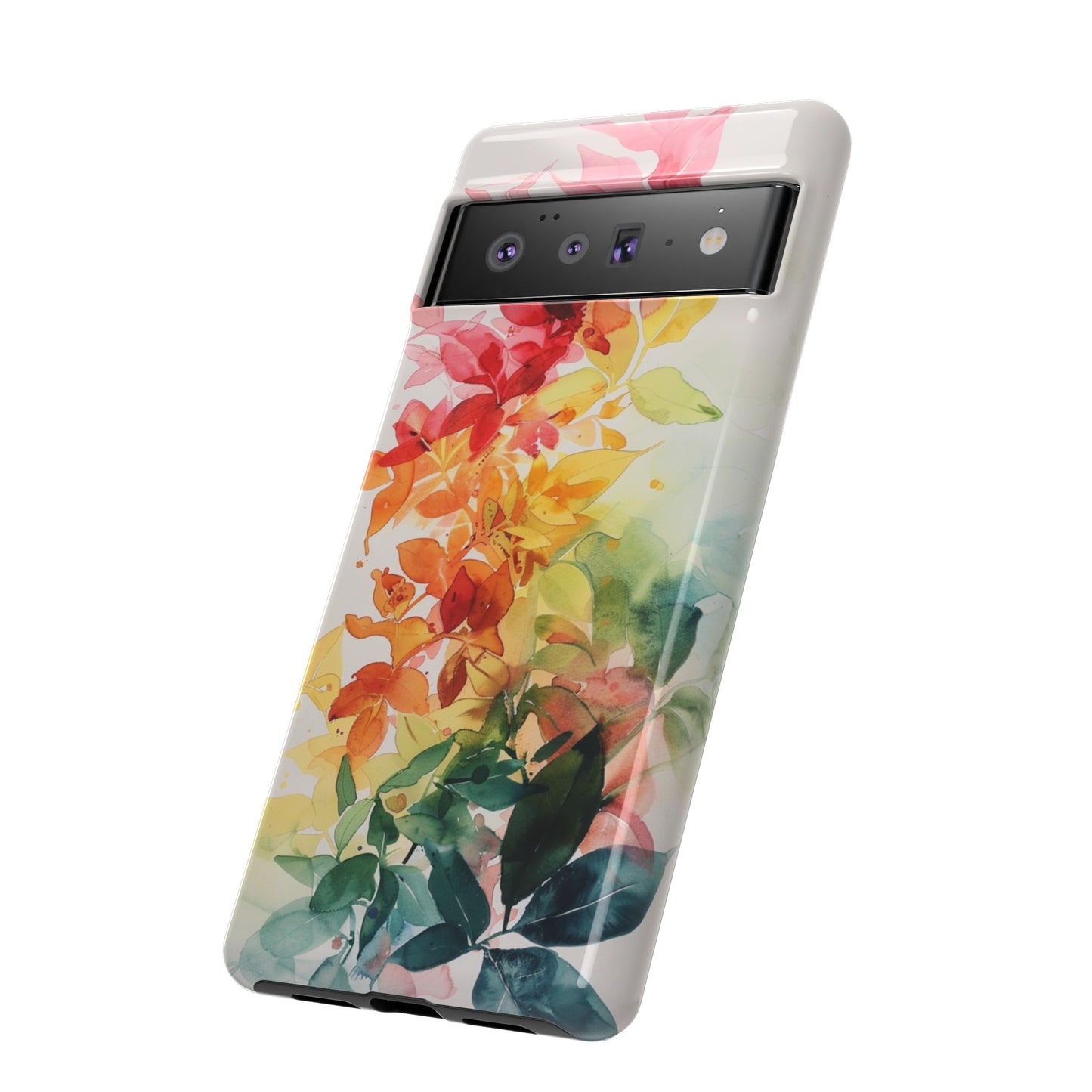 Floral Watercolor Painting iPhone 15 Case