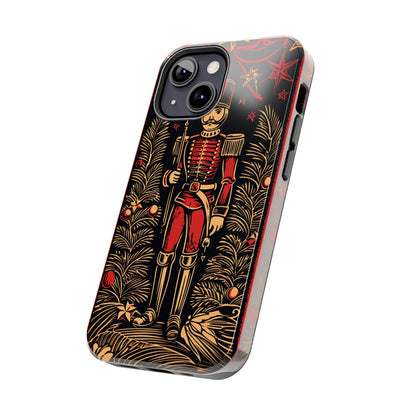 Guardian of Yuletides Past: Vintage Christmas Toy Soldier | Tough iPhone Case