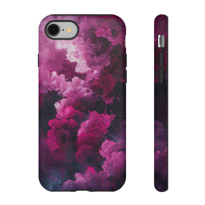 Magenta and Blue Color Explosion Phone Case