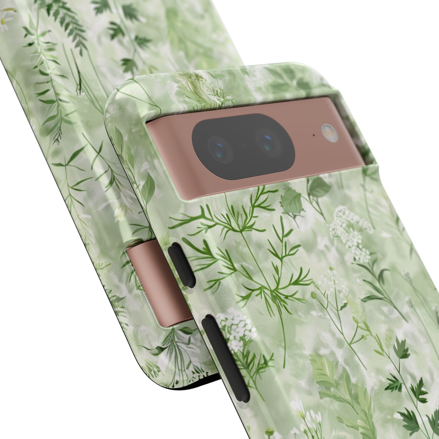 Floral Sage Green Wildflower Phone Case