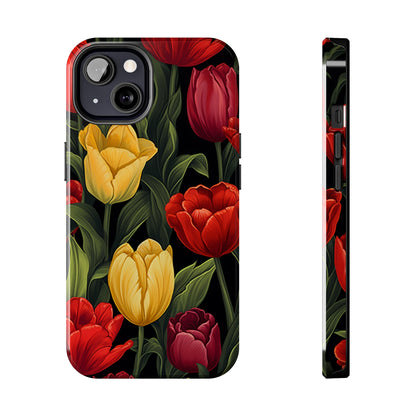 Tulip Floral Aesthetic iPhone Case | Embrace the Beauty of Nature in Full Bloom