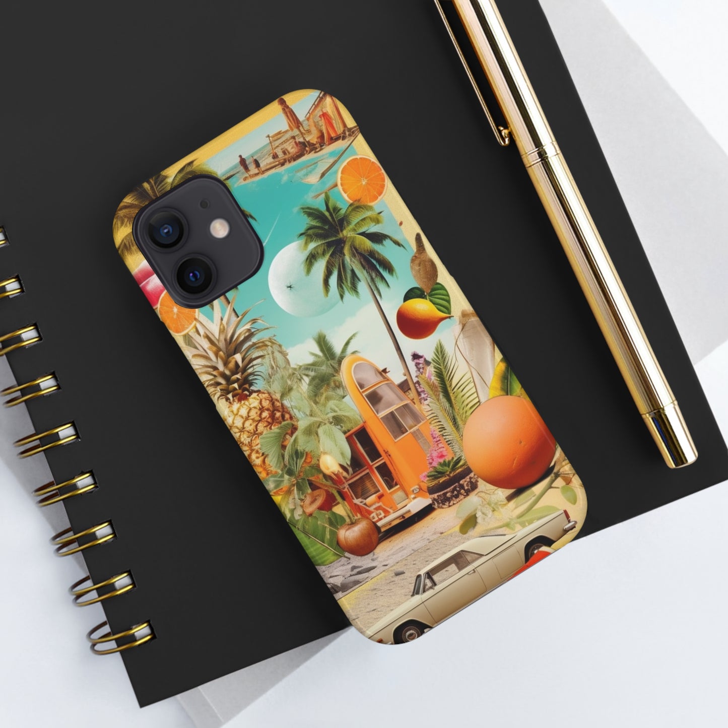 Summer Vibrations iPhone Tough Case | Embrace the Energetic Spirit of Summer with Reliable Protection