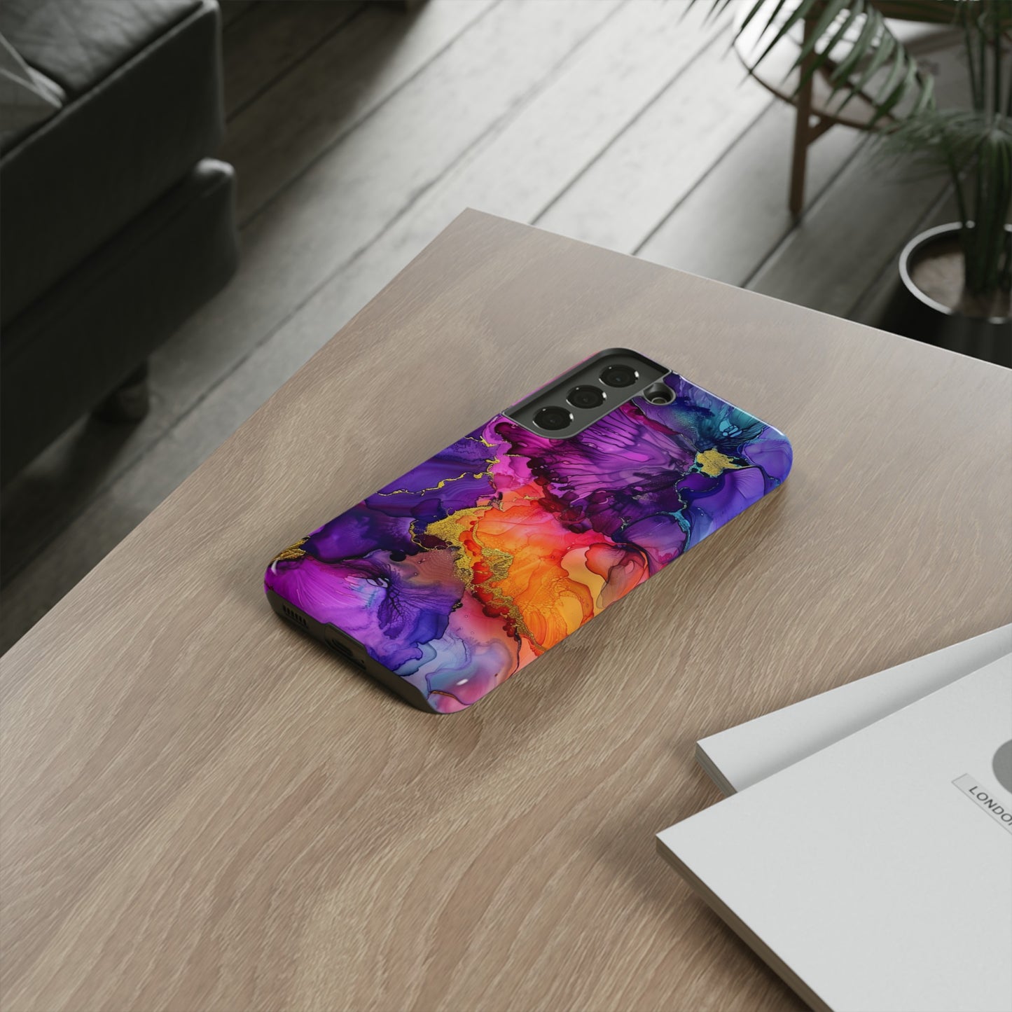 Floral Color Explosion iPhone 12 Case