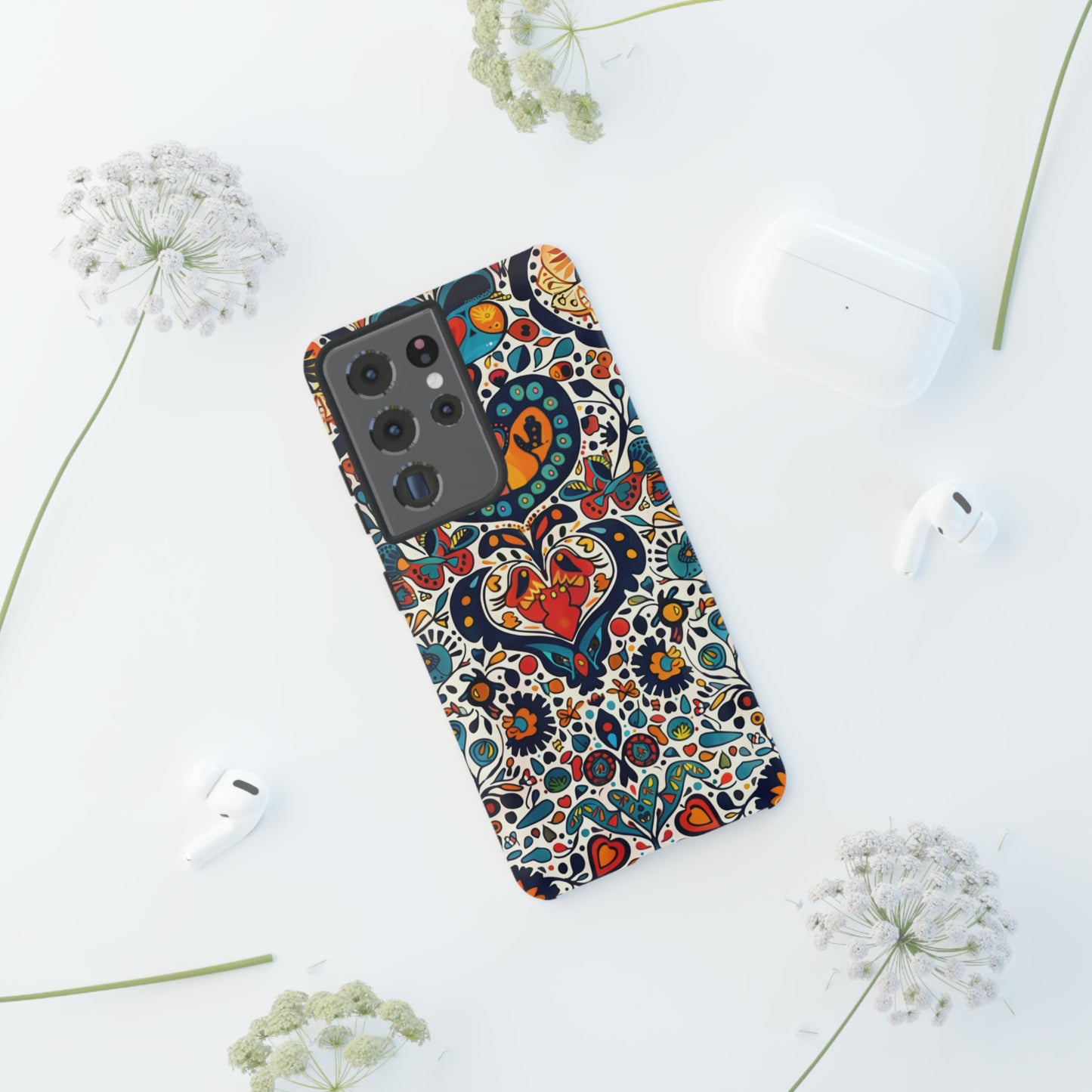 Mexican Style Mural Painting Phone Case