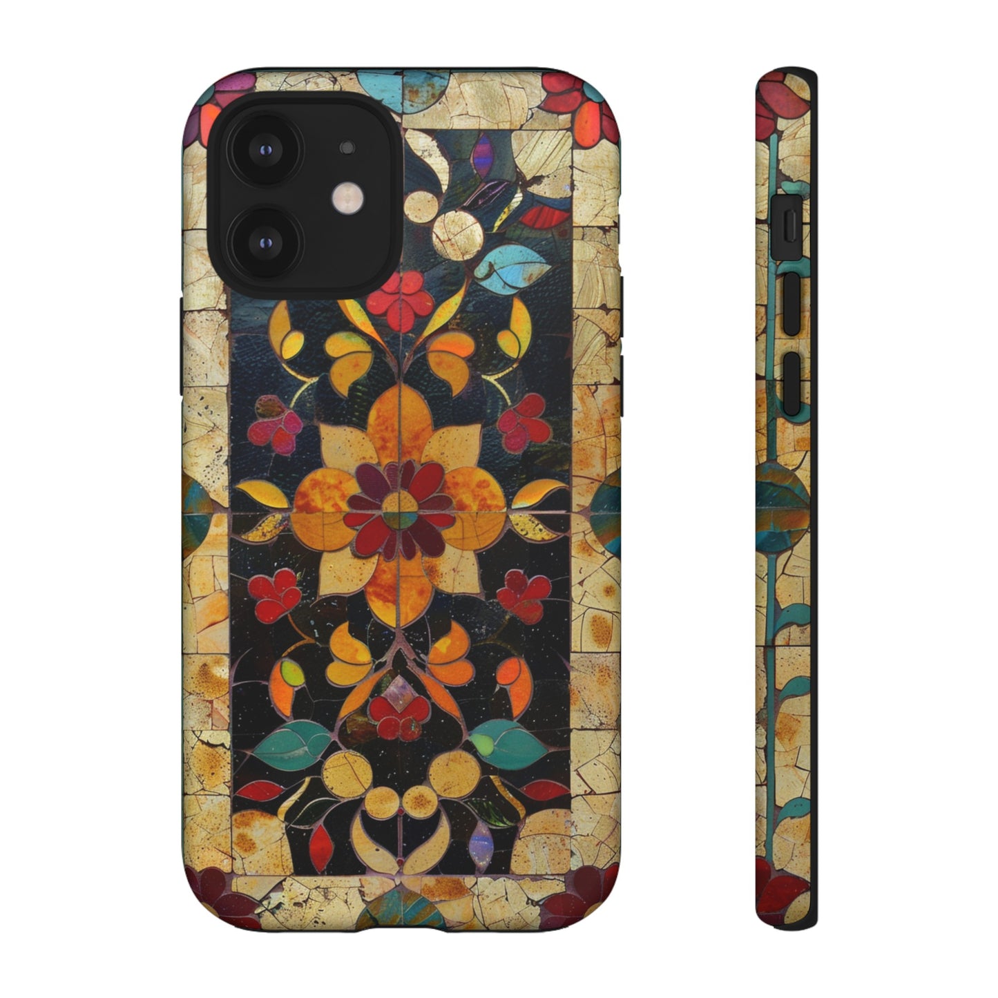 Azulejo Porcelain Vintage Tile Mediterranean Design Phone Case