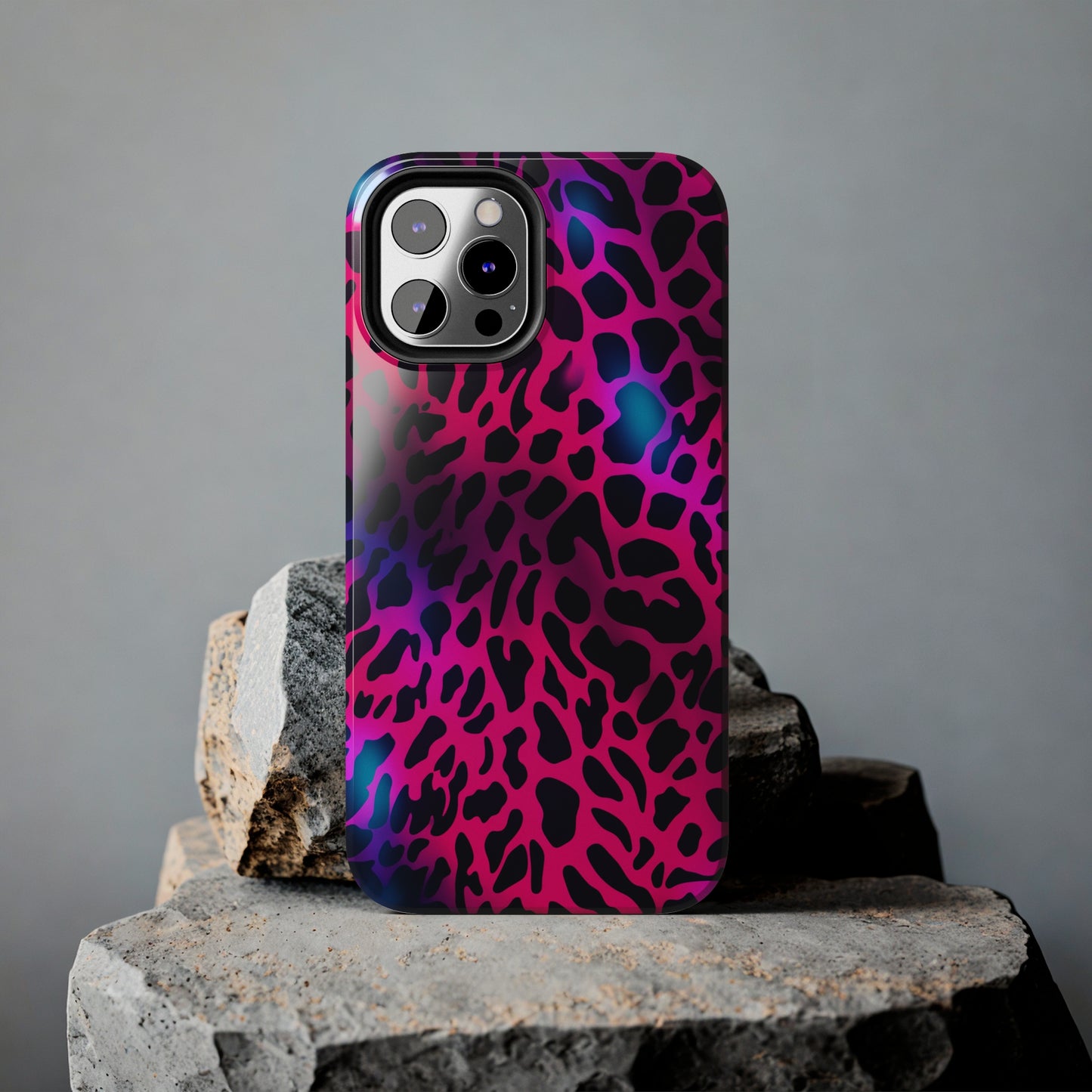 Wild Child: Trippy Leopard Spots Mystique | Dynamic iPhone Case