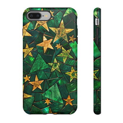 Green Celestial Stained Glass Mosaic Phone Case