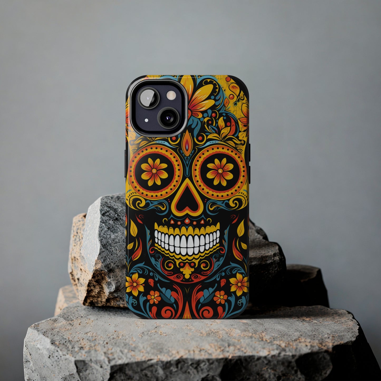 Sugar Skull iPhone Case | Dia de los Muertos Design for Apple iPhone