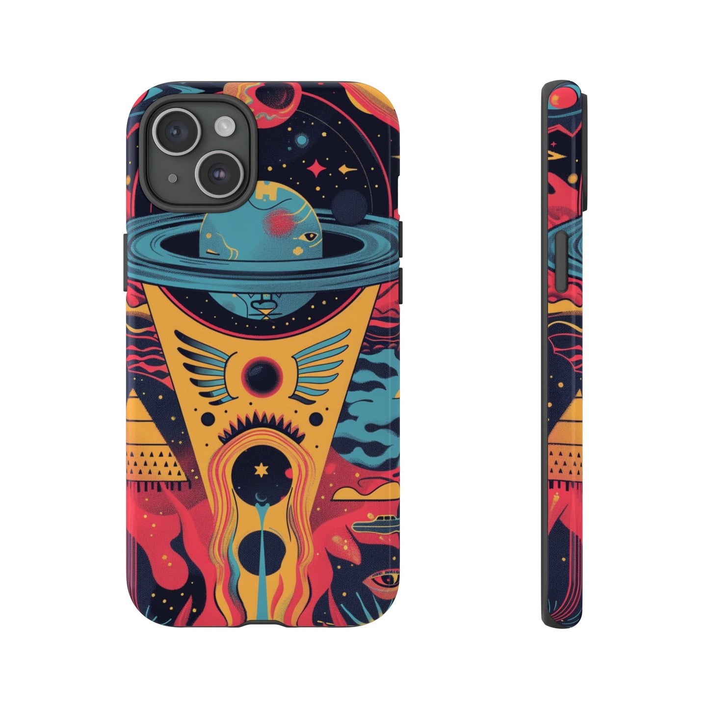 Cosmic Journey Space and Time Phone Case