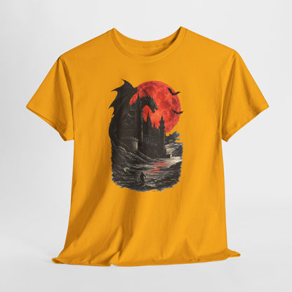 dark fantasy medieval dragon shirt
