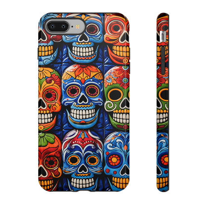 Day of the Dead Mexican Talavera Tile