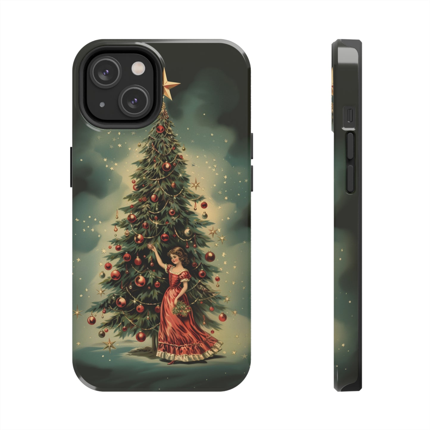 Vintage Christmas Charm Case for iPhone