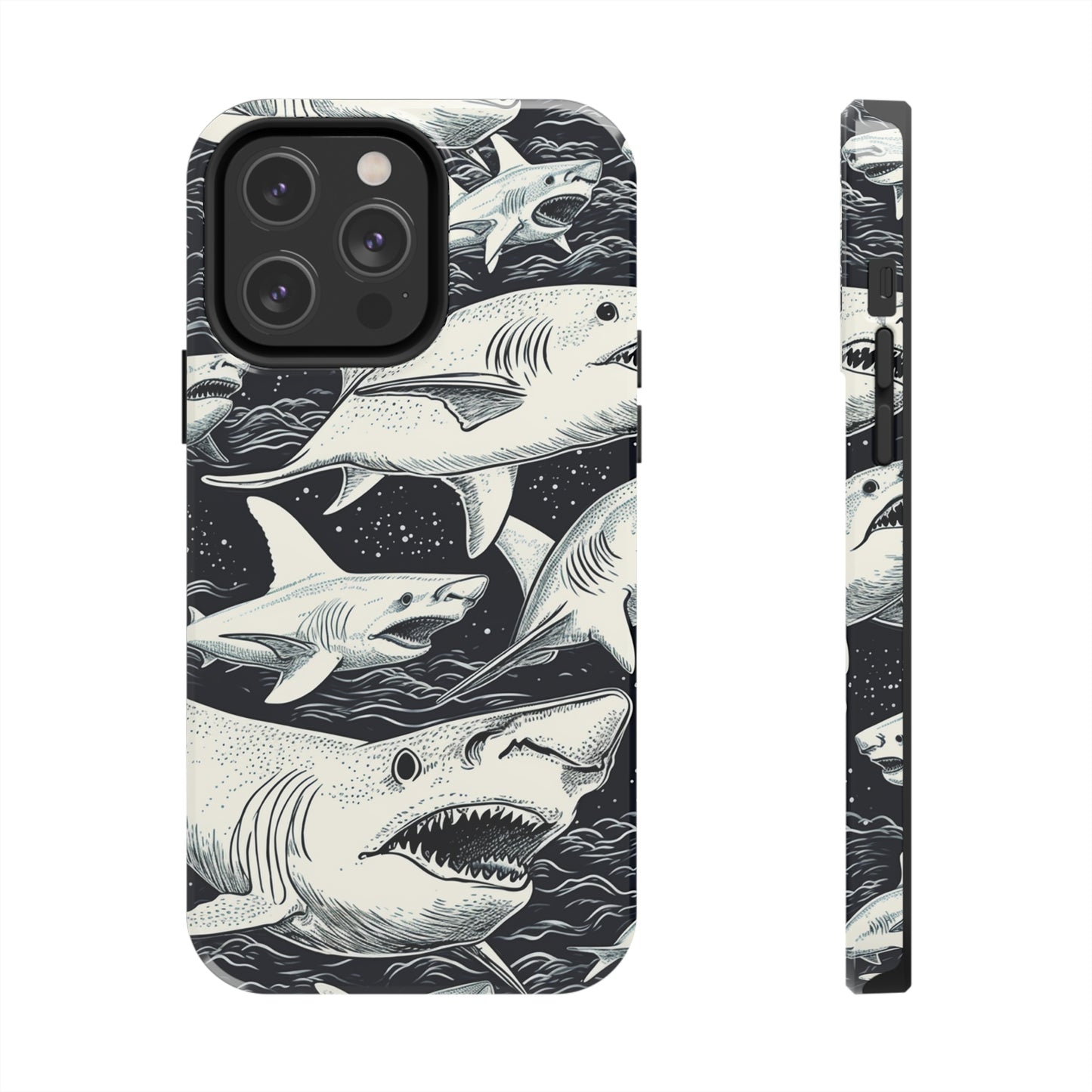 Shark Design | Swimming with the Sharks Aquatic Adventure iPhone 13 Case