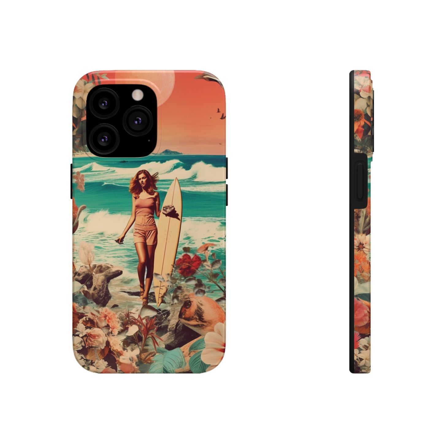 Summertime Beach Time iPhone Tough Case | Embrace the Coastal Vibe with Reliable Protection