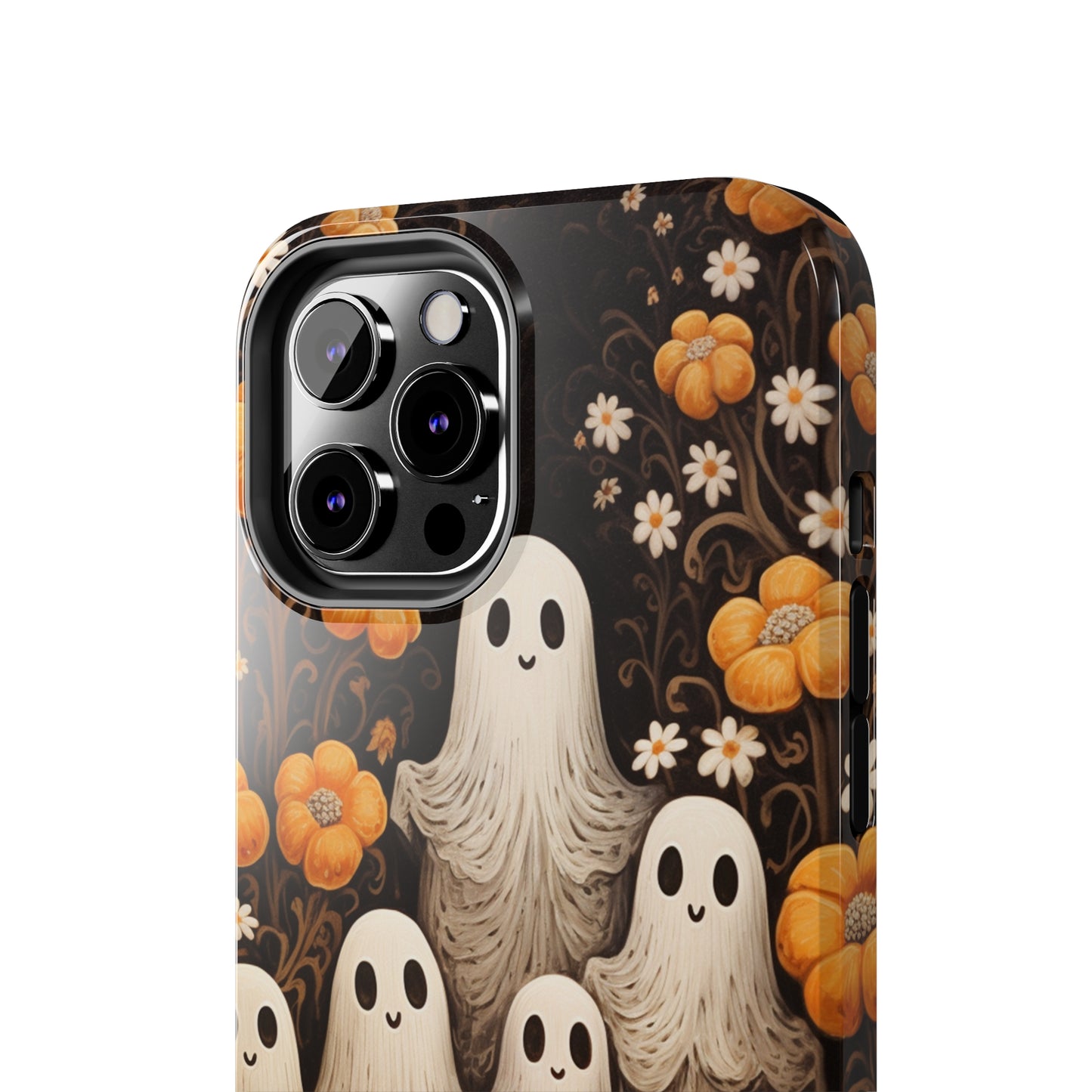 Ghostly Greetings: "Boo Trick or Treat" | Spooky Halloween Spirits iPhone Case