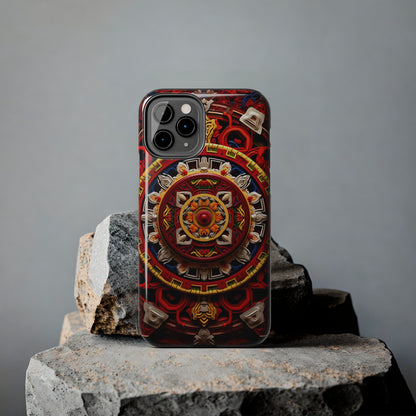 Mystical Visions: Psychedelic Tibet Mandala | Buddhist iPhone Case