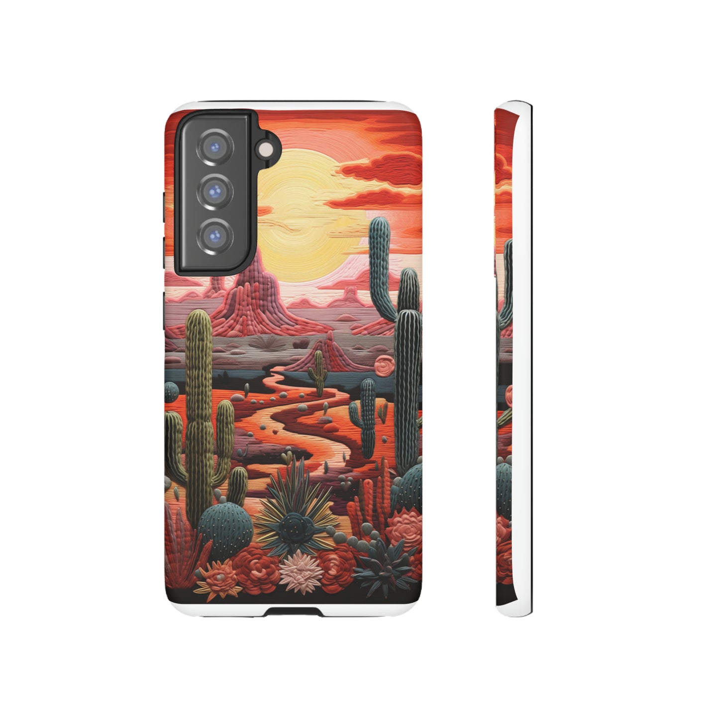 Cactus Desert Sunset Phone Case