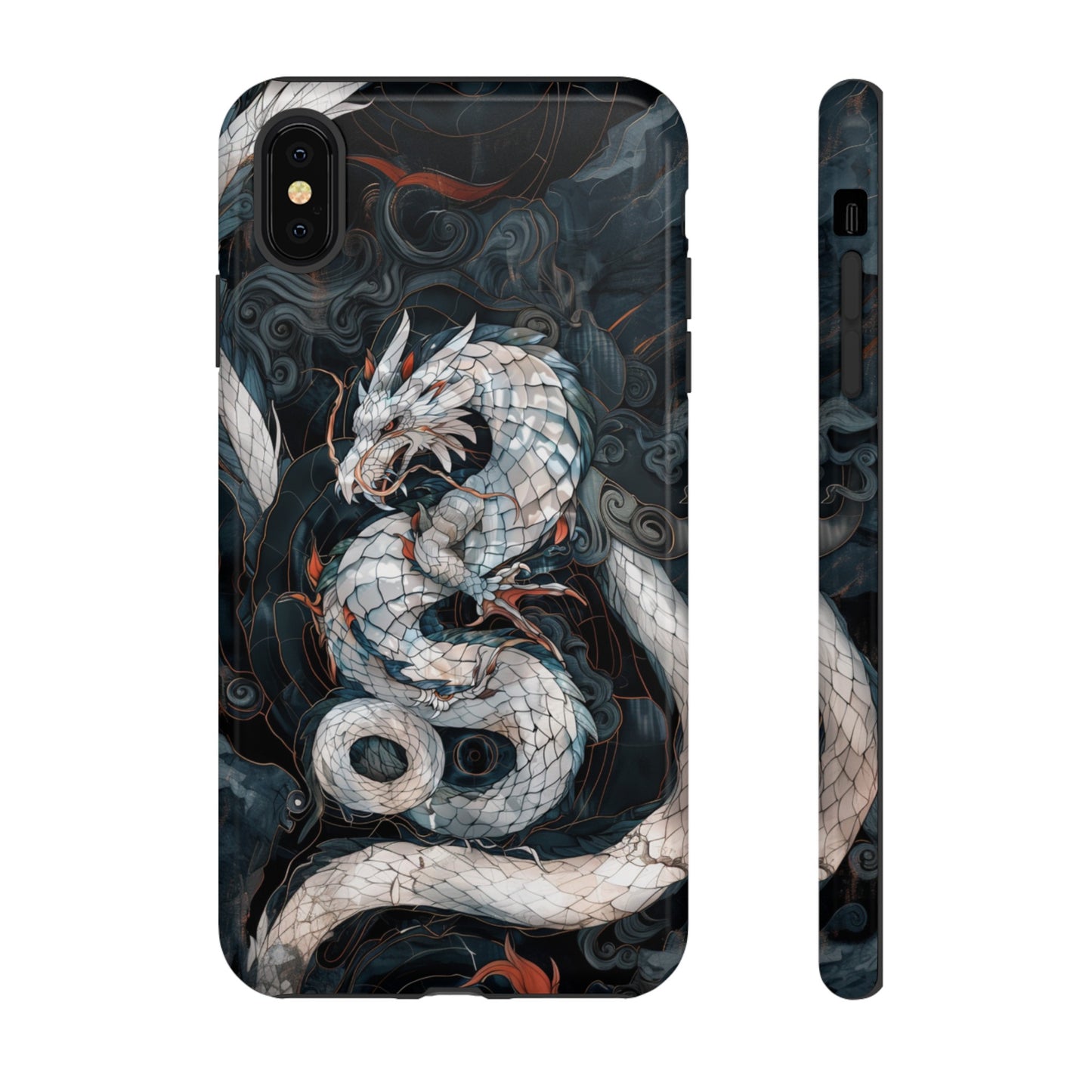 Year of the Dragon Stained Glass Illusion Phone Case