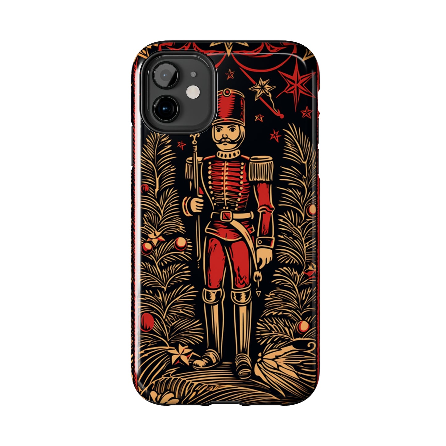 Guardian of Yuletides Past: Vintage Christmas Toy Soldier | Tough iPhone Case