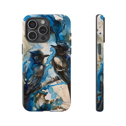 Blue Bird Watercolor Phone Case