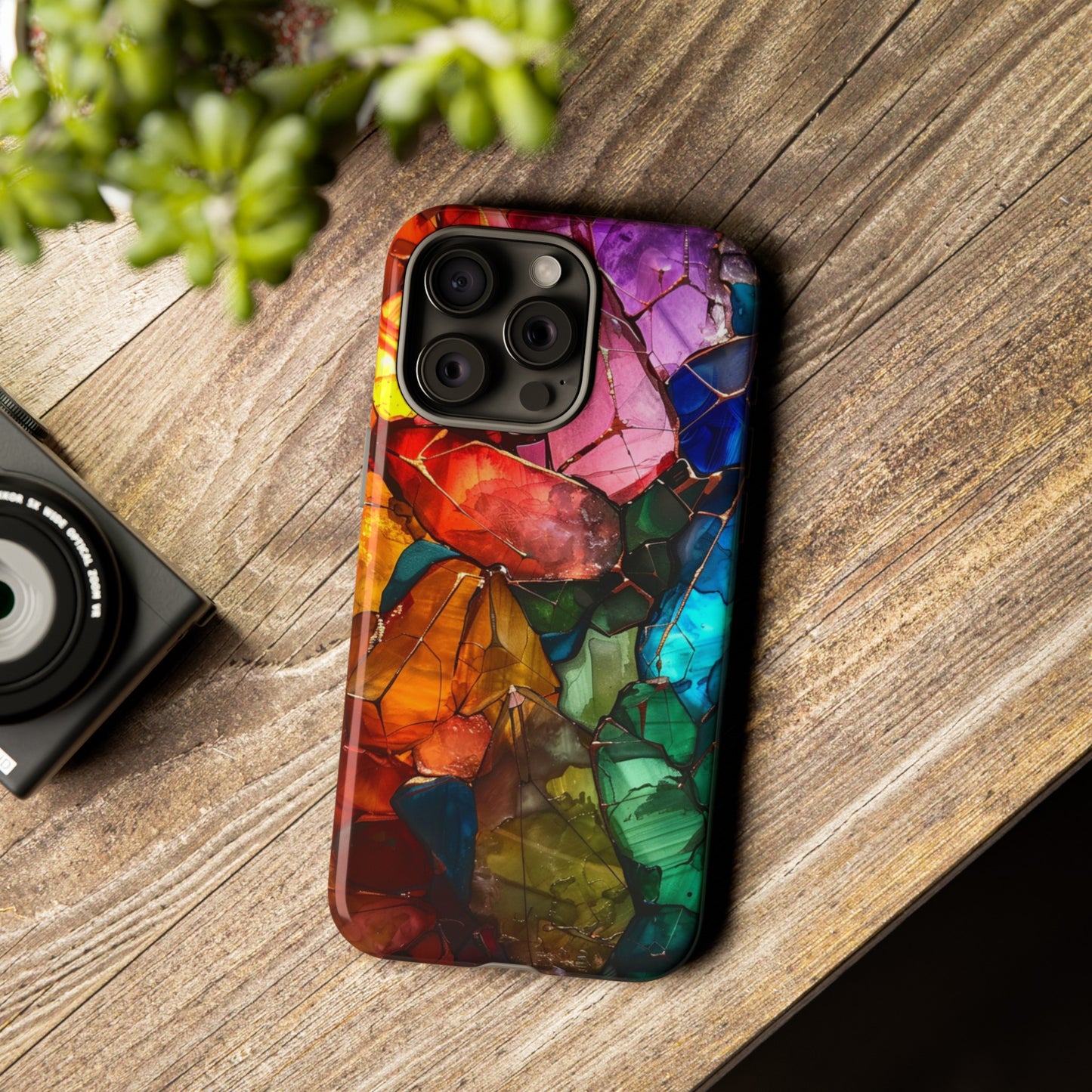 Crystal Stone Matrix Phone Case