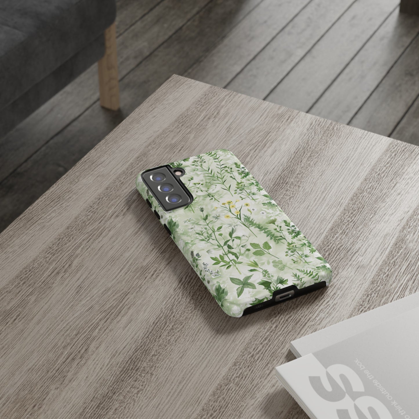 Floral Sage Green Wildflower Phone Case