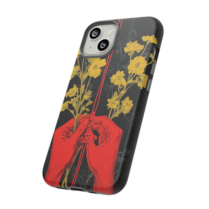 We Are All Connected Floral Phone Case