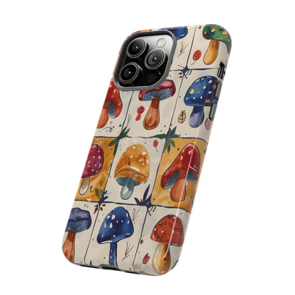 Trippy Magic Mushroom Toadstools Phone Case