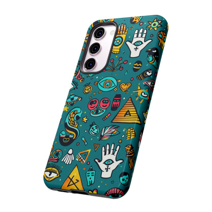 UFOs and Ancient Egypt Talisman Collage Phone Case