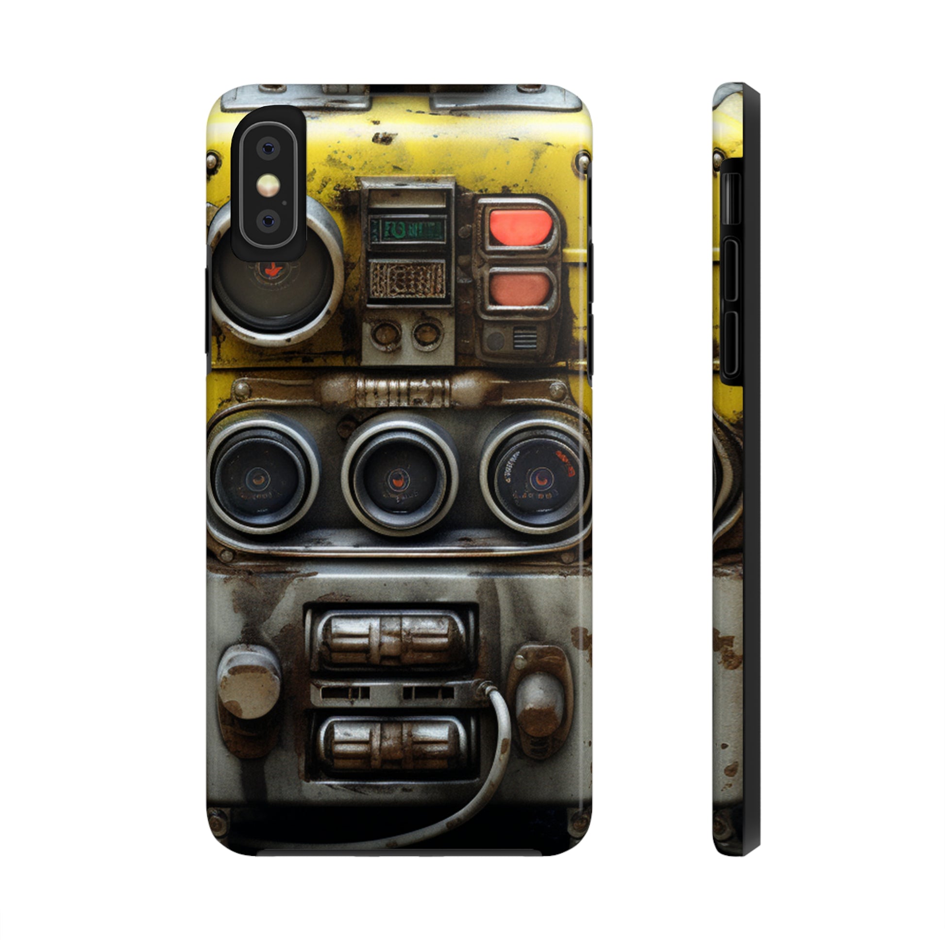 Cyberpunk Fallout iPhone Case Front View