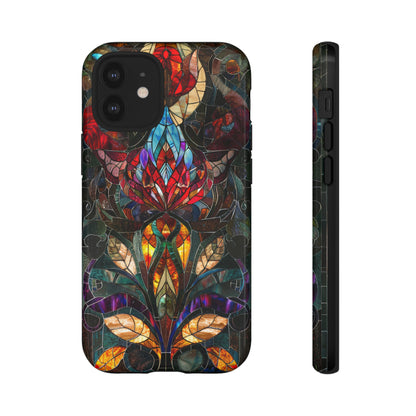 Art Deco Stained Glass floral Phone Case