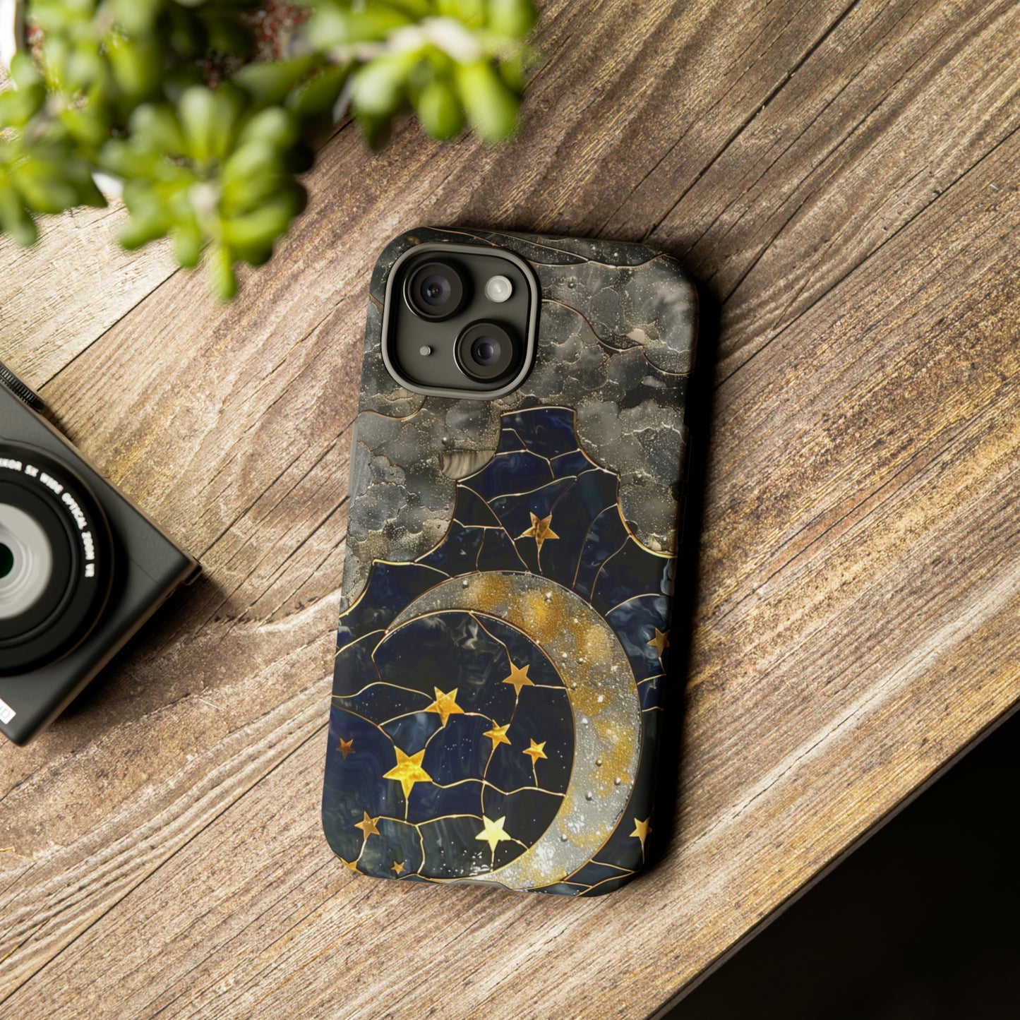 Celestial Season Stars and Moon Phone Case