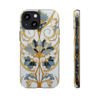 Art Deco Floral Gold