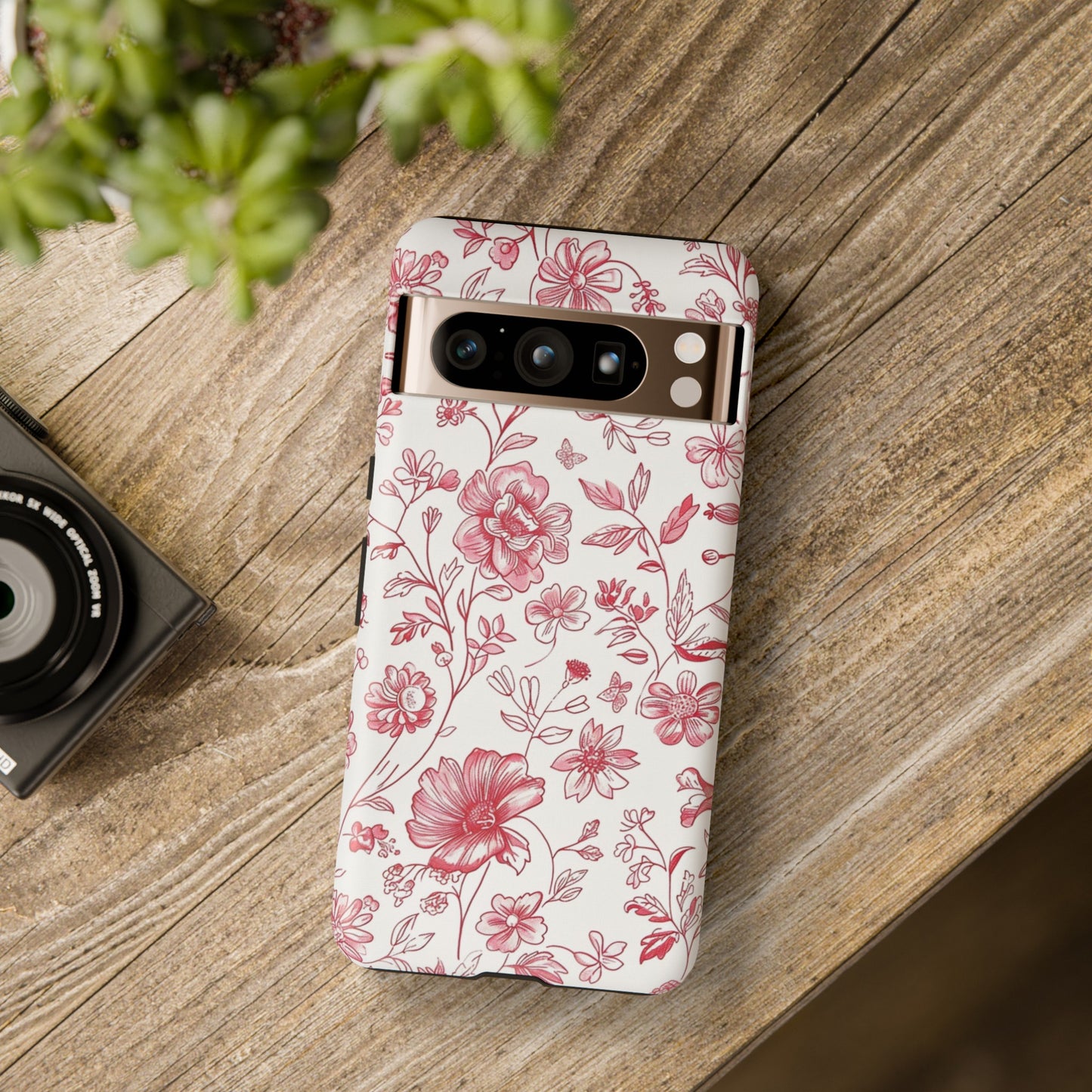 Pink Floral Wildflower Phone Case