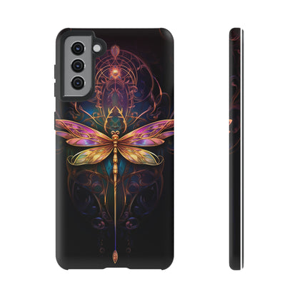 Art Nouveau Dragonfly - A Timeless Symbol of Elegance for Google Pixel, iPhone, and Samsung Cases