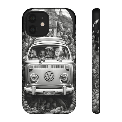 Vintage VW Camper Van iPhone Case