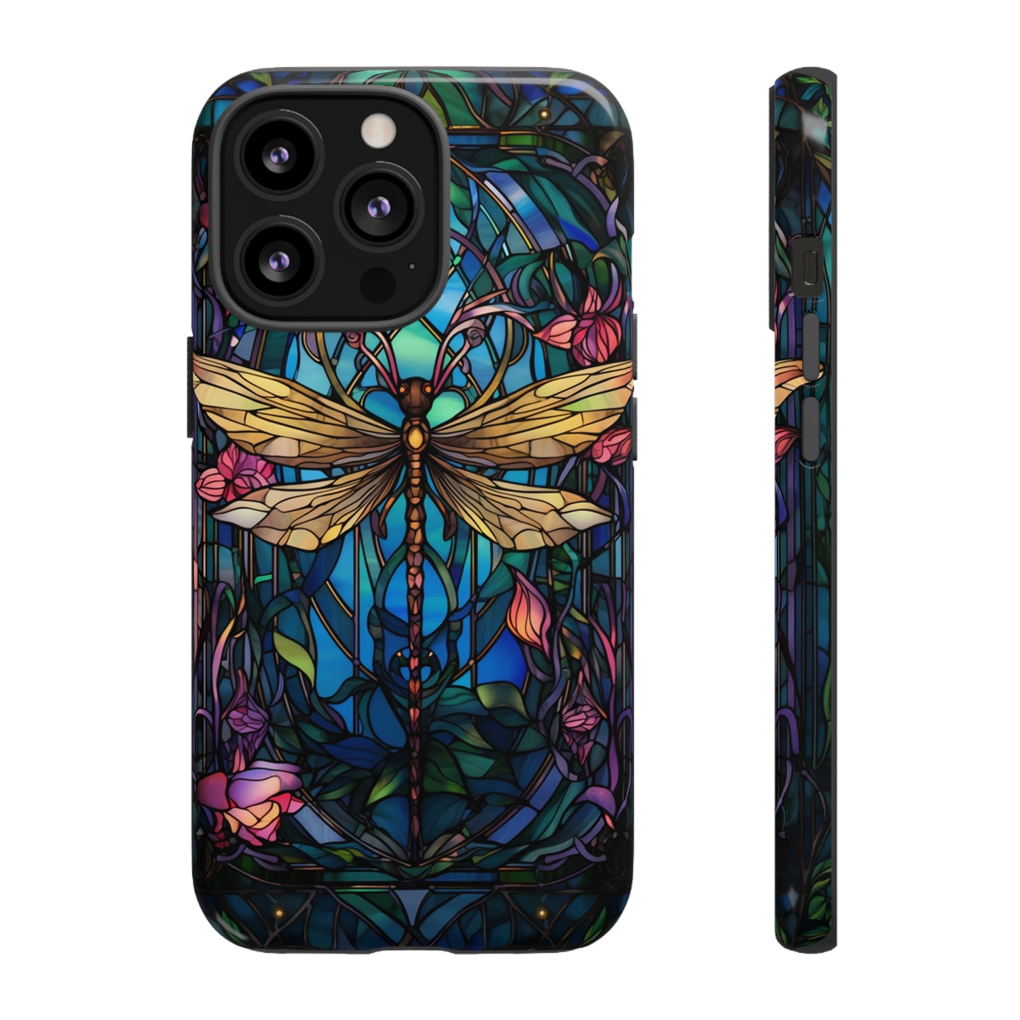 Art Nouveau Dragonfly - A Timeless Symbol of Elegance for Google Pixel, iPhone, and Samsung Cases